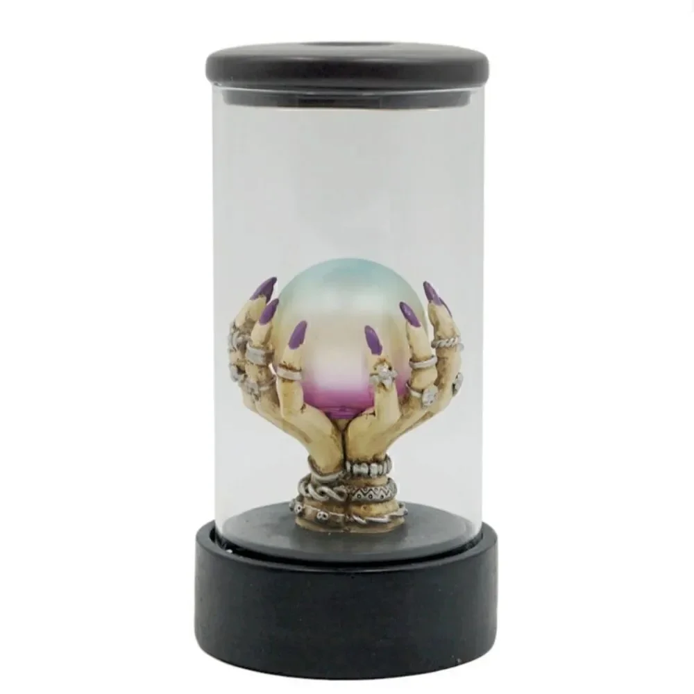 New Halloween Fortune Teller Incense Holder, 3x6.5. Includes 10 lavender cones